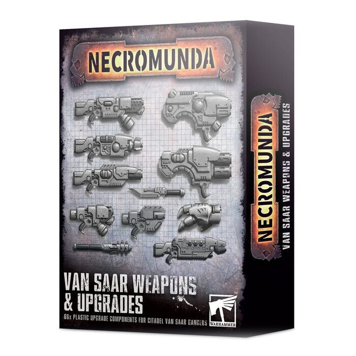Games Workshop Necromunda: Van Saar Weapons & Upgrades
