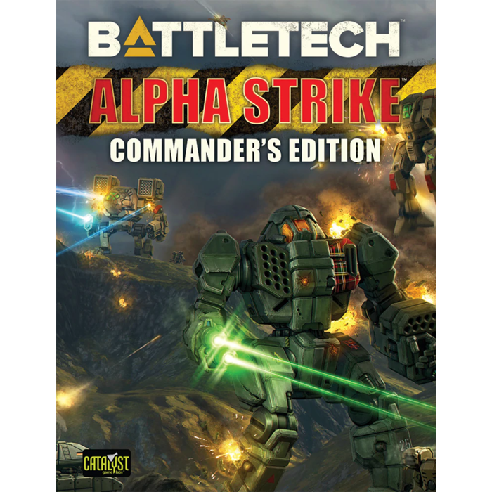 Catalyst Games Battletech: Alpha Strike Commander's Edition