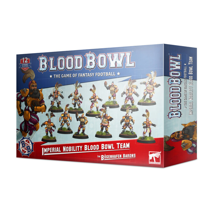 Games Workshop Blood Bowl: Imperial Nobility Team - The Bögenhafen Barons