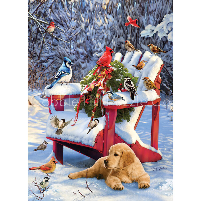 Cobble Hill Puzzles 1000 pcs - Warm Winter's Day