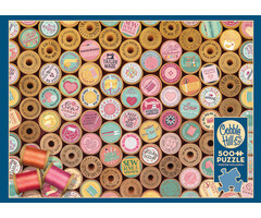 Cobble Hill Puzzles 1000 pcs - Sew Happy!