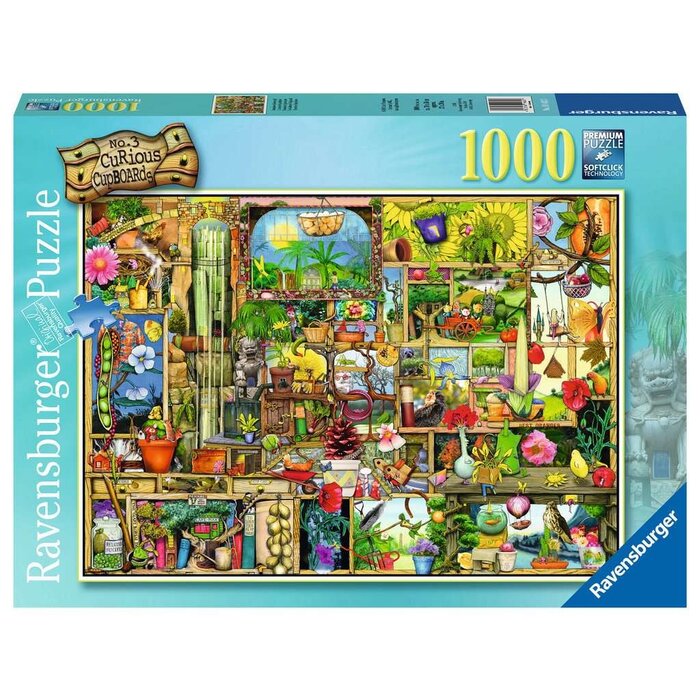 Ravensburger 1000 pcs - Curious Cupboards: The Gardener's Cupboard