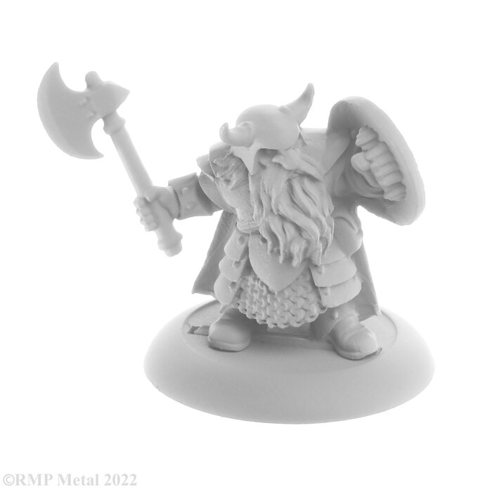 Reaper Miniatures Dark Heaven Legends: Borin Ironbrow, Dwarf Fighter