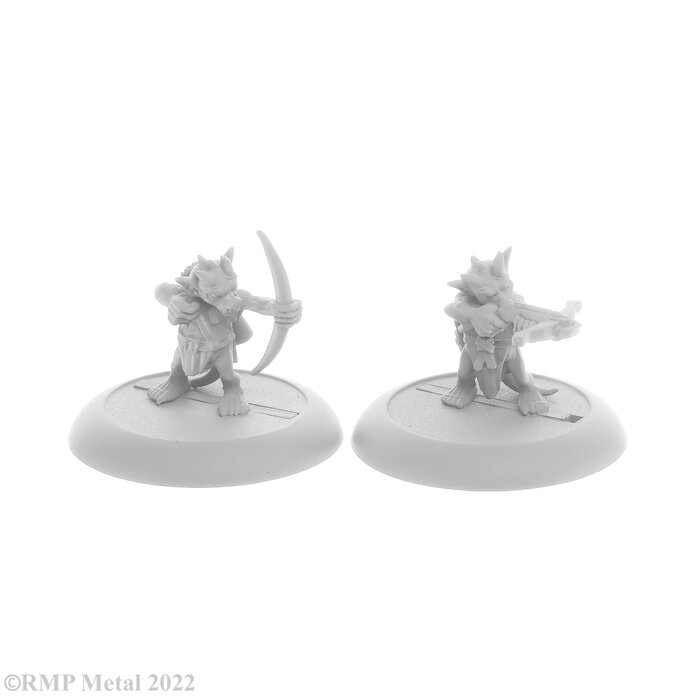 Reaper Miniatures Dark Heaven Legends: Ratpelt Kobold Archers (2)