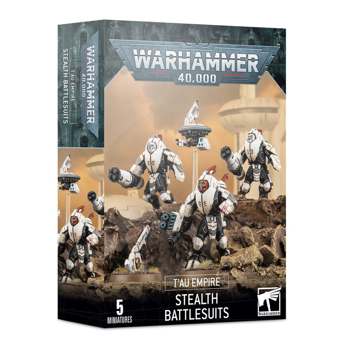 Games Workshop Warhammer 40K: T'au Empire - XV25 Stealth Battlesuits