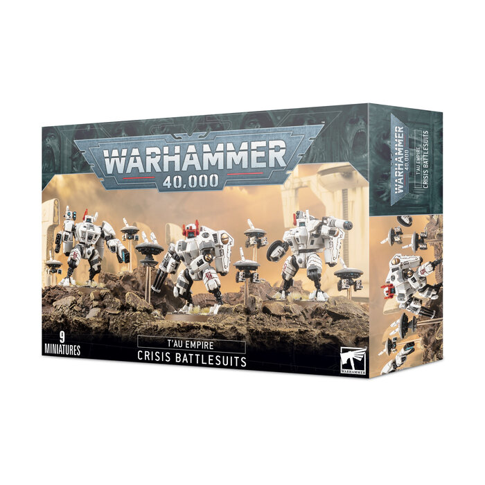 Games Workshop Warhammer 40K: T'au Empire - Crisis Battlesuits