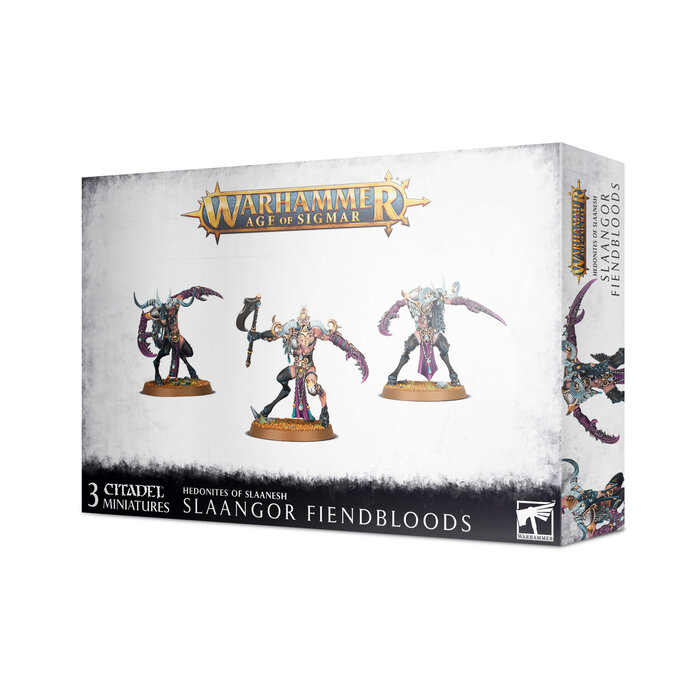 Games Workshop Warhammer Age of Sigmar: Hedonites of Slaanesh - Slaangor Fiendbloods