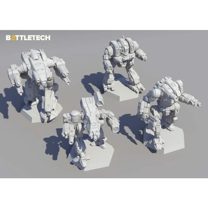 Catalyst Games Battletech: Inner Sphere Heavy Battle Lance