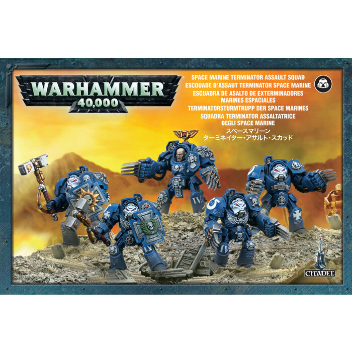 Games Workshop Warhammer 40K: Space Marines - Terminator Assault Squad