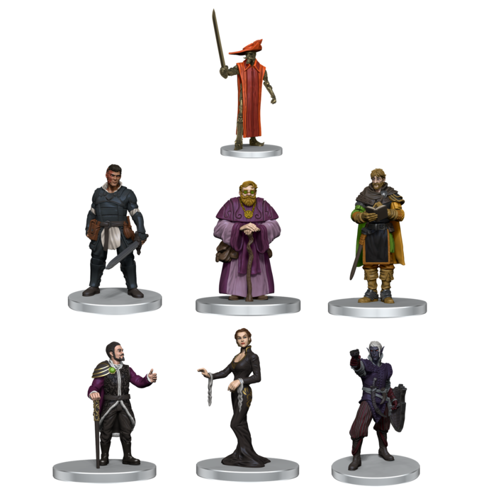 Wizkids/NECA LLC D&D Icons of the Realms: Waterdeep - Dragon Heist Collection Box 2 Premium Painted Miniature Set