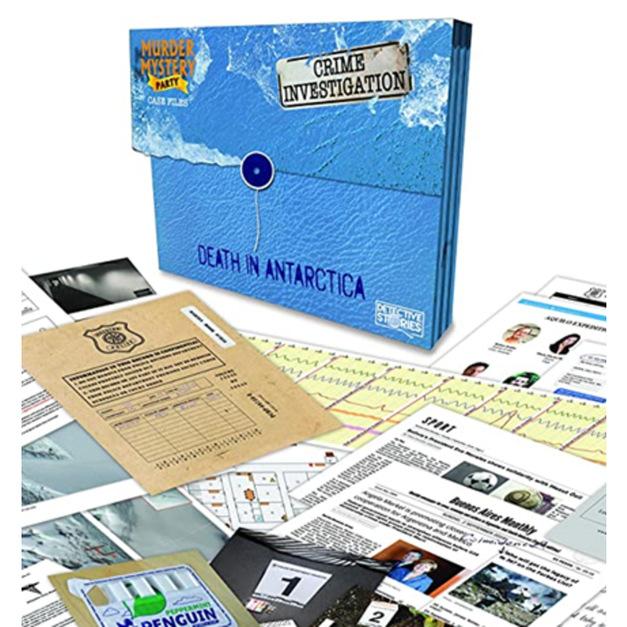 University Games Murder Mystery Party Case Files: Death in Antarctica