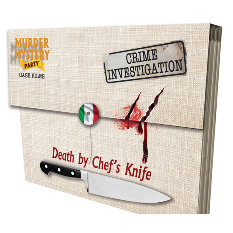 Murder Mystery Party Series: Death by Chef's Knife - Boardgames.ca