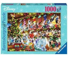 Ravensburger 1000 pcs - Disney Christmas: Snow Globes