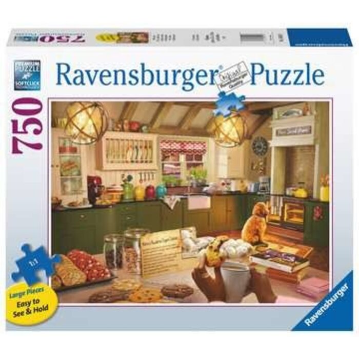 Ravensburger 750 pcs - Cozy Kitchen (Large Piece Format)