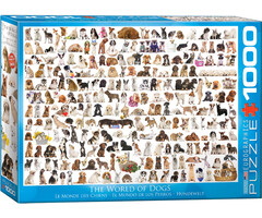 Eurographics 1000 pcs - The World of Dogs