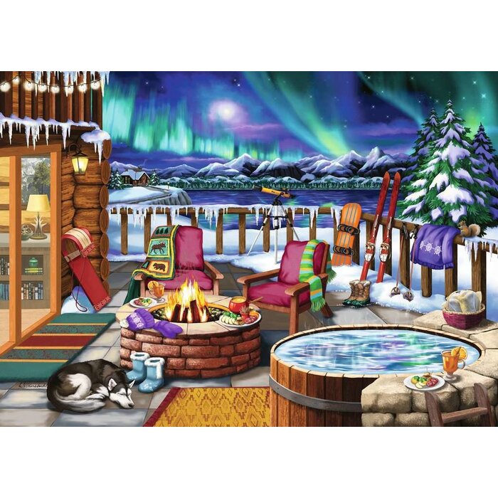 Ravensburger 500 pcs - Northern Lights (Large Piece Format)