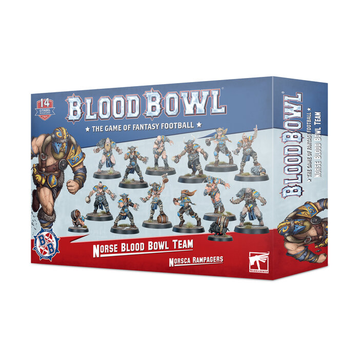 Games Workshop Blood Bowl: Norse Team - The Norsca Rampagers