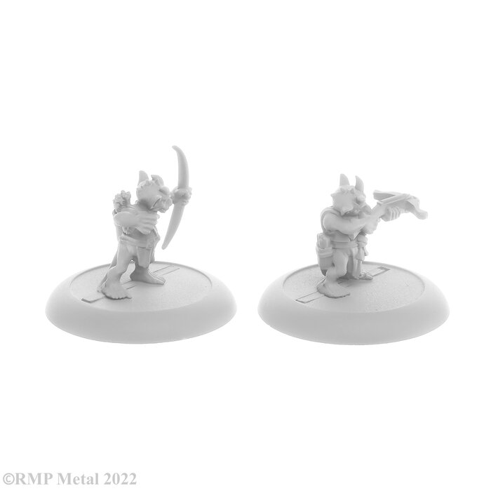 Reaper Miniatures Dark Heaven Legends: Ratpelt Kobold Archers (2)