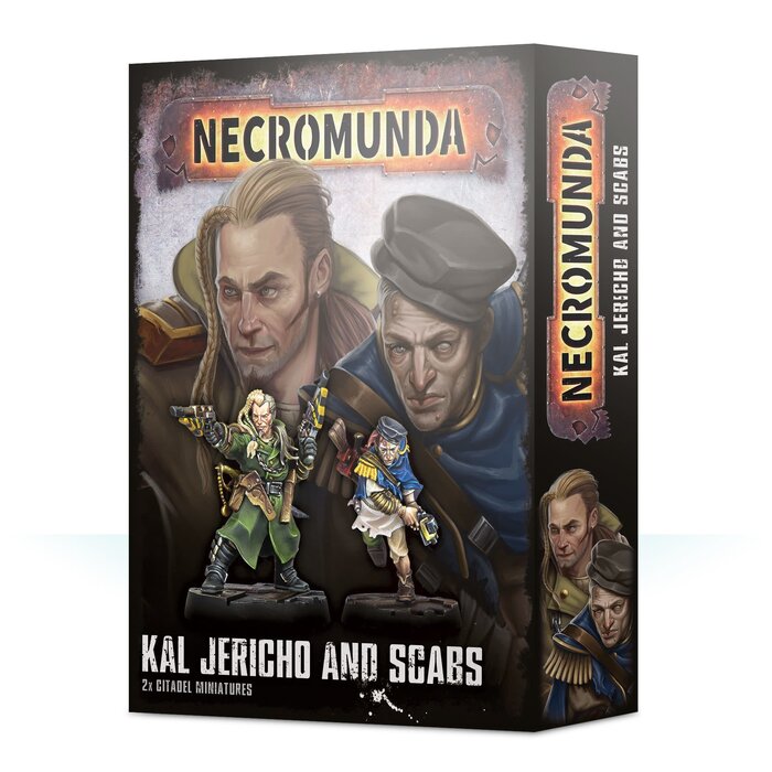 Games Workshop Necromunda: Kal Jericho And Scabs