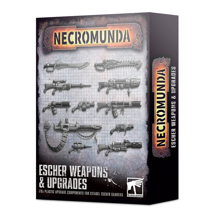 Games Workshop Necromunda: Escher Weapons & Upgrades