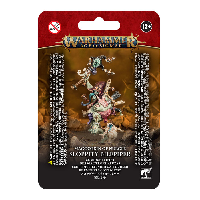 Games Workshop Warhammer Age of Sigmar: Maggotkin of Nurgle - Sloppity Bilepiper