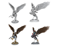 Wizkids/NECA LLC Nolzur's Marvelous Miniatures: Aarakocra Fighters