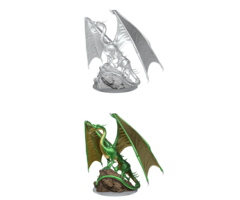 Wizkids/NECA LLC Nolzur's Marvelous Miniatures: Young Emerald Dragon