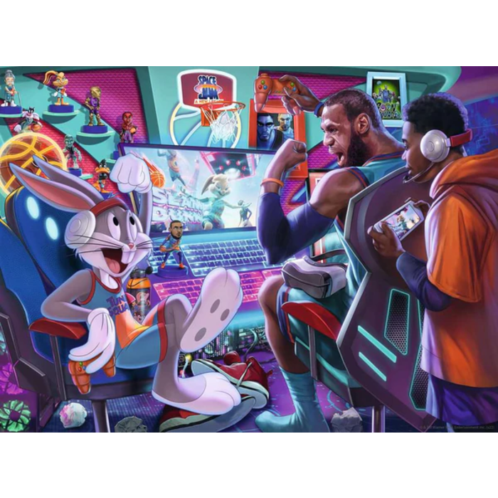 Ravensburger 300 pcs - Space Jam Gamestation (XXL)