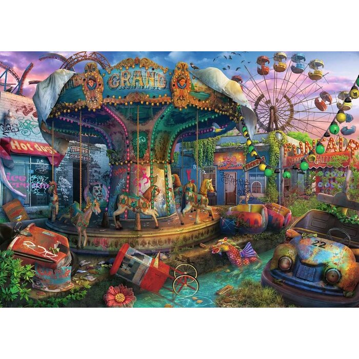 Ravensburger 1000 pcs - Abandoned: Gloomy Carnival