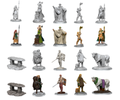 Wizkids/NECA LLC Pathfinder Deep Cuts Miniatures: Brigante Celts