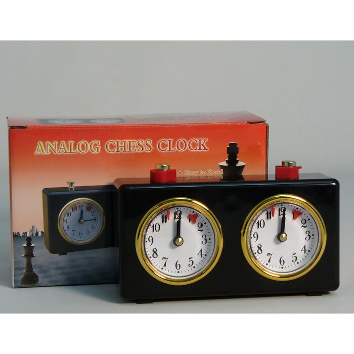 World Wise Imports Chess Clock - Wind Up  Analog