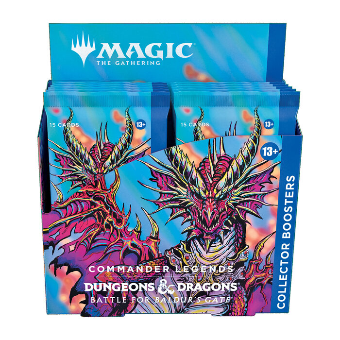 Wizards of the Coast Magic the Gathering TCG Commander Legends: Battle For Baldur's Gate Collector's Booster Box