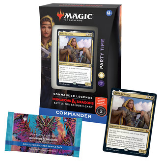 Wizards of the Coast **PRE-ORDER** Magic the Gathering TCG Commander Legends: Battle For Baldur's Gate: Commander Deck Party Time Wizards of the Coast **PRE-ORDER** Magic the Gathering TCG Commander Legends: Battle For Baldur's Gate: Commander Deck Party Time