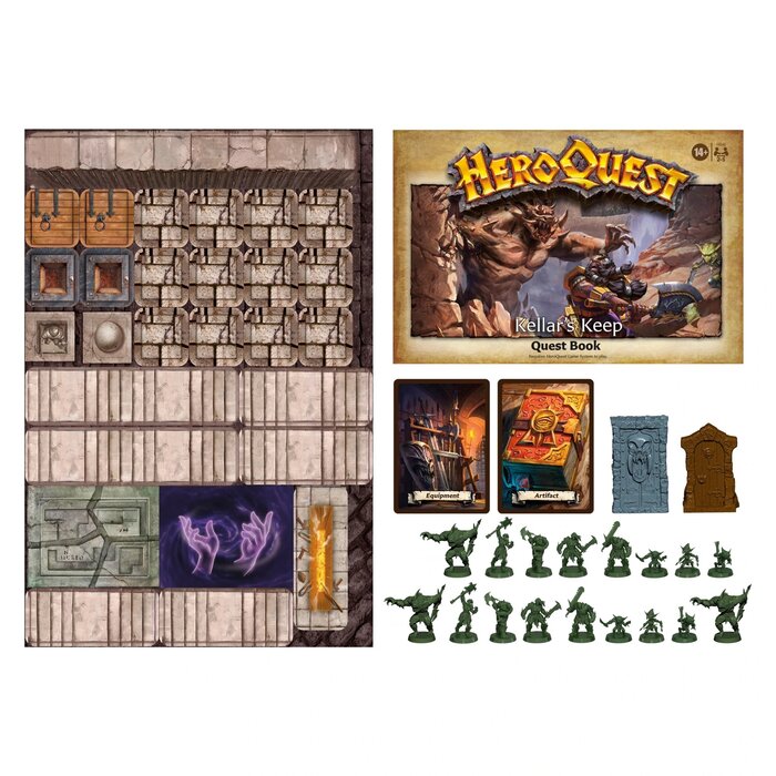 Avalon Hill Hero Quest: Kellar's Keep Expansion