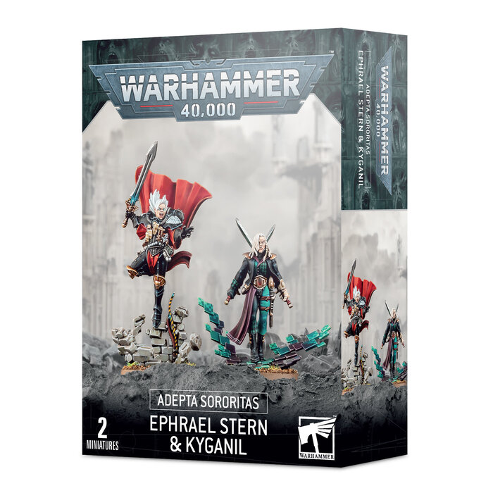 Games Workshop Warhammer 40K: Adepta Sororitas - Ephrael Stern & Kyganil