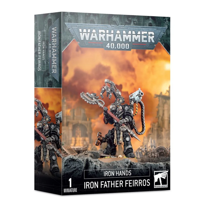 Games Workshop Warhammer 40K: Space Marines (Iron Hands) - Iron Father Feirros