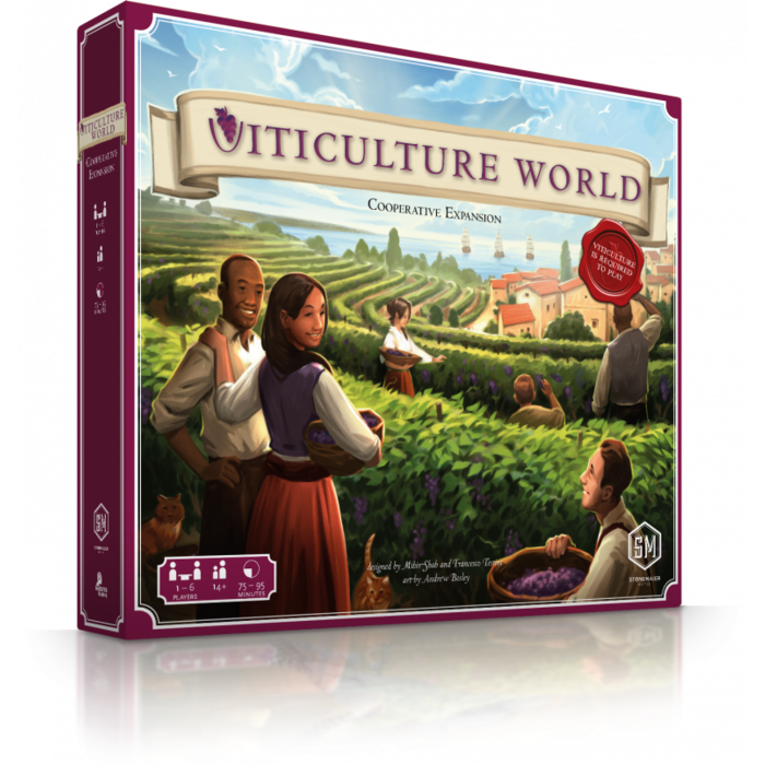 Stonemaier Games Viticulture: Viticulture World Cooperative Expansion
