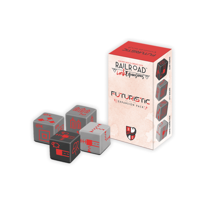 Horrible Guild Railroad Ink Challenge - Futuristic Expansion