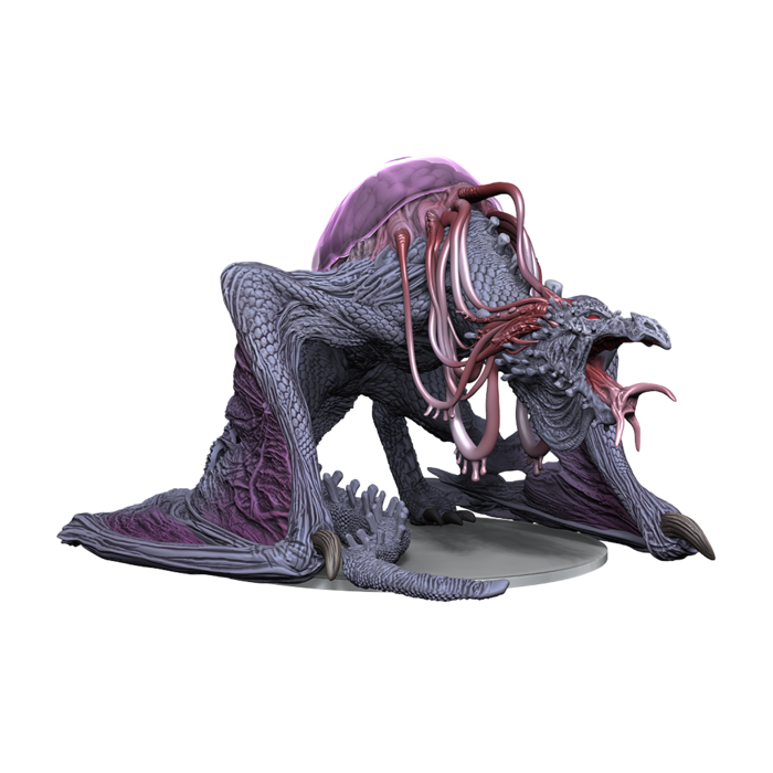 Wizkids/NECA LLC D&D Icons of the Realms: Fizban's Treasury - Elder Brain Dragon Premium Painted Miniature