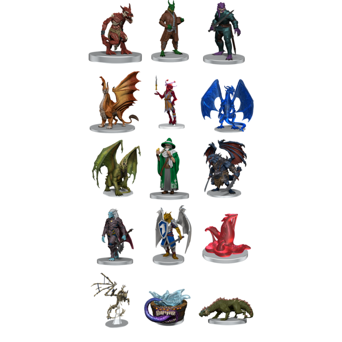 Wizkids/NECA LLC D&D  Icons of the Realms: Miniature Booster Huge - Fizban's Treasury
