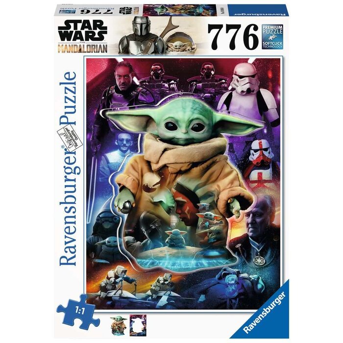 Ravensburger 776 pcs - The Mandalorian: Grogu's Journey (Large Piece Format)