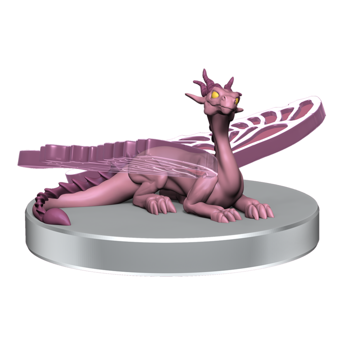 Wizkids/NECA LLC D&D Icons of the Realms: Pride of Faerie Dragons Premium Painted Miniatures