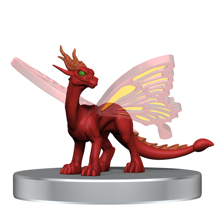 Wizkids/NECA LLC D&D Icons of the Realms: Pride of Faerie Dragons Premium Painted Miniatures