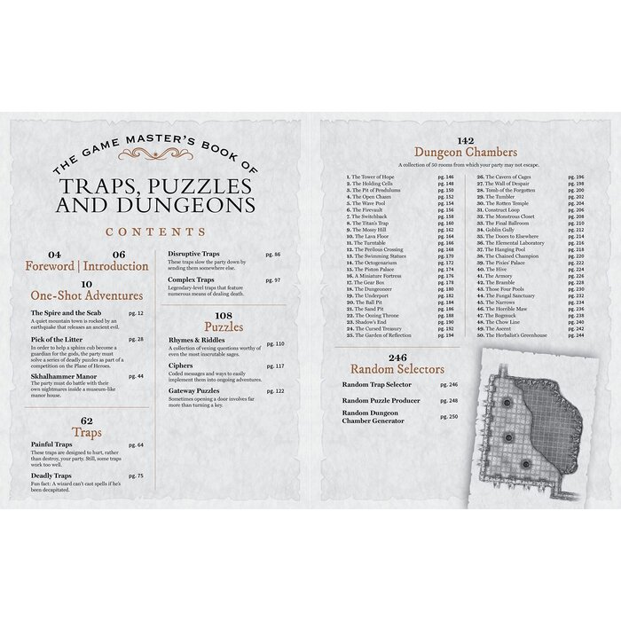 Osprey Games The Game Master's Book of Traps, Puzzles, and Dungeons