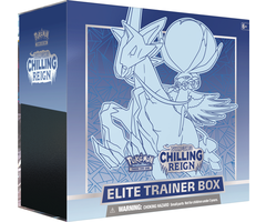 The Pokemon Company International Pokemon TCG - Sword & Shield: Chilling Reign Elite Trainer Box Ice Rider Calyrex (Blue)