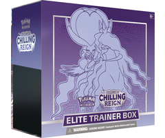 The Pokemon Company International Pokemon TCG - Sword & Shield: Chilling Reign Elite Trainer Box Shadow Rider Calyrex (Purple)