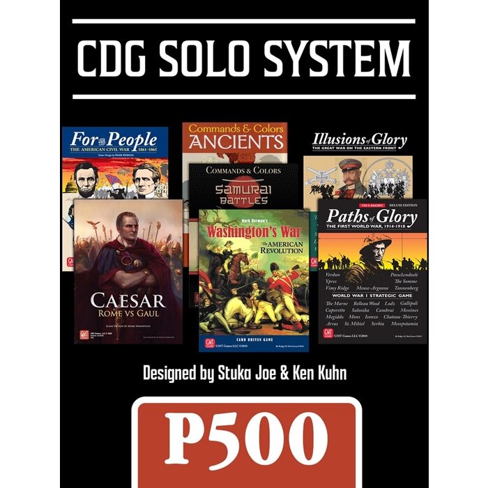 GMT Games CDG Solo System
