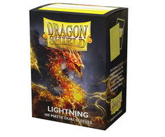 Arcane Tinmen Sleeves - 63x88mm - Dragon Shield - 100/pk - Dual Matte - Lightning