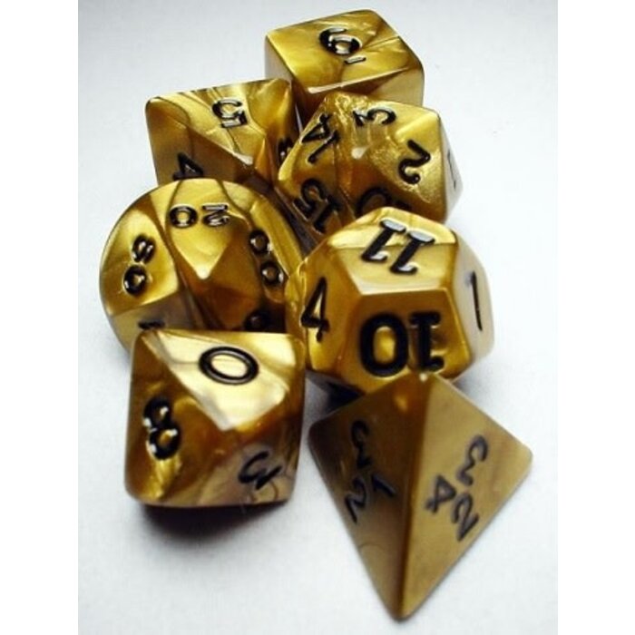 Koplow 7-Piece Olympic Polyhedral Dice Tube Pearlized