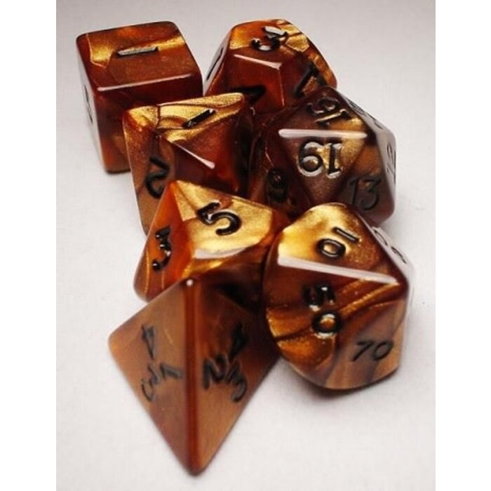 Koplow 7-Piece Olympic Polyhedral Dice Tube Pearlized